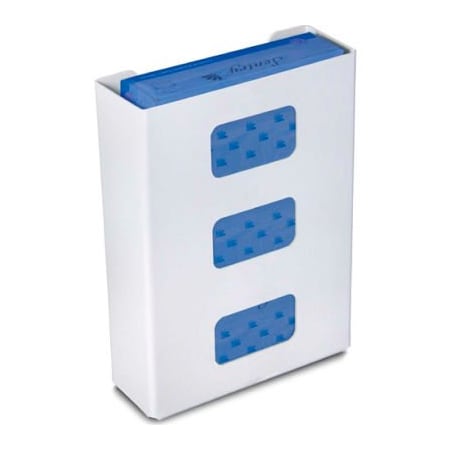 Trippnt TrippNT Triple Economy Glove Box Holder, 11"W x 4"D x 15"H, White 50307